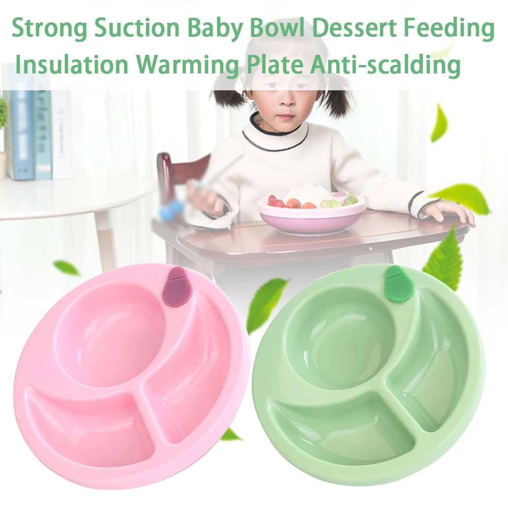 Нескользящая противоосенняя посуда для младенцев Нетоксичная чаша малышей