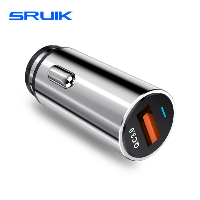 Быстрая зарядка 3,0 USB Автомобильное зарядное устройство адаптер питания автомобильный телефон Быстрая зарядка в прикуриватель для iPhone Samaung универсальные телефоны