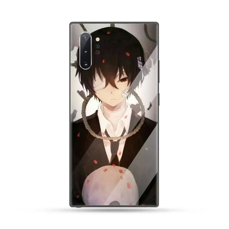 

Anime Bungou Stray Dogs Phone Case Tempered glass For Samsung S6 S7 edge S8 S9 S10 e plus note8 9 10 pro