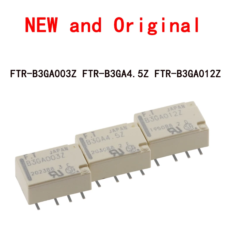 5 шт./лот FTR-B3GA003Z 3 В постоянного тока FTR-B3GA4.5Z 4,5 В постоянного тока FTR-B3GA012Z 12 В постоянного тока два набора преобразования 8-pin SMD package FT F Новый и оригинальный