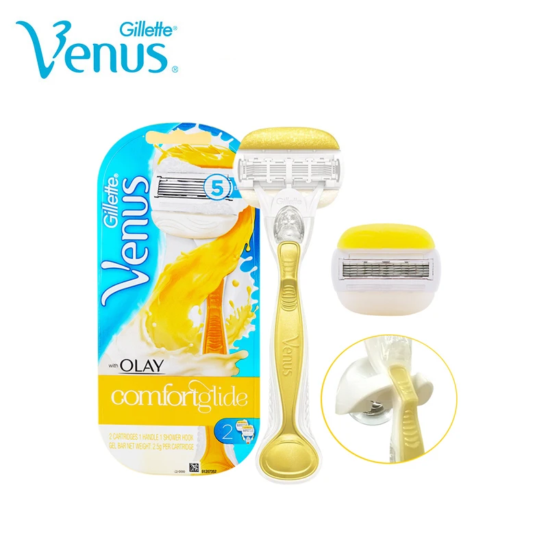 Бритва Gillette Venus Olay Comfort Classic безопасная бритва для женщин лезвия бритья девочек 1