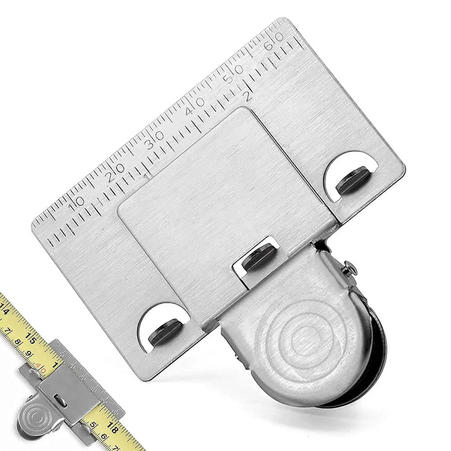 

Measuring Tape Clip Convenient Multifunctional Tape Measure Locate Accurate Calibration Tool Decor Portable Woodworking Tool