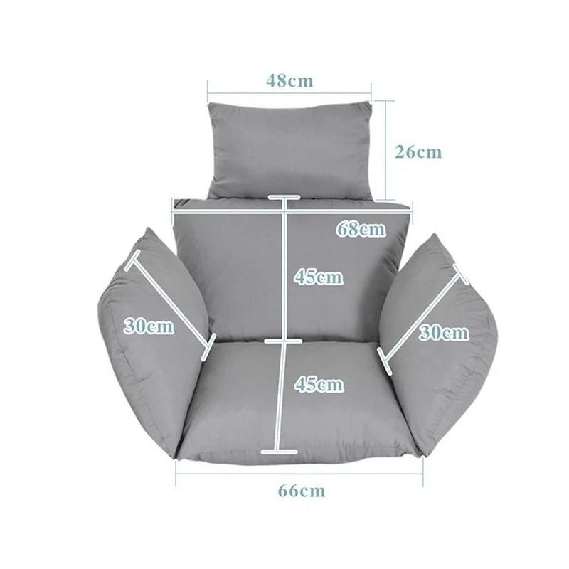  Гамак висячий стул подушки сзади балкон качели корзина подушка для сидения