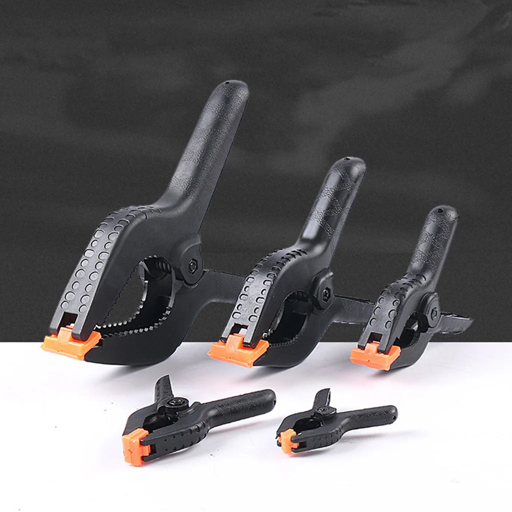 2/4 дюймов Пружинные зажимы DIY Деревообрабатывающие инструменты Пластик