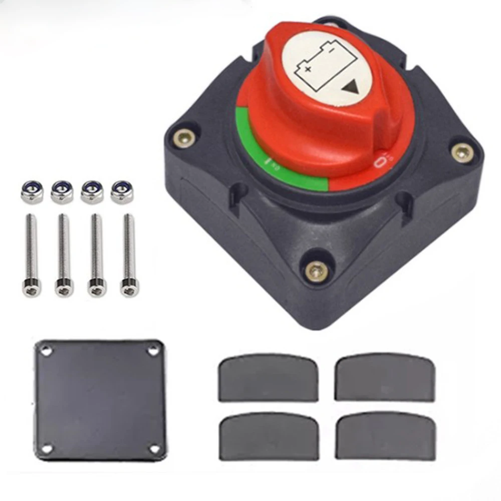 

12V-60V 100A-300A Car Auto RV Marine Boat High Current Battery Selector Isolator Disconnect Rotary Switch Cut Power Off Switch