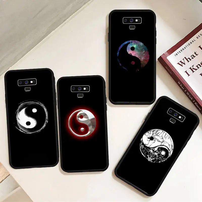 

Eight Diagrams Taiji Yin Yang Phone Case For Samsung A50 A51 A71 A20E A20S S10 S20 S21 S30 Plus ultra 5G M11 funda cover
