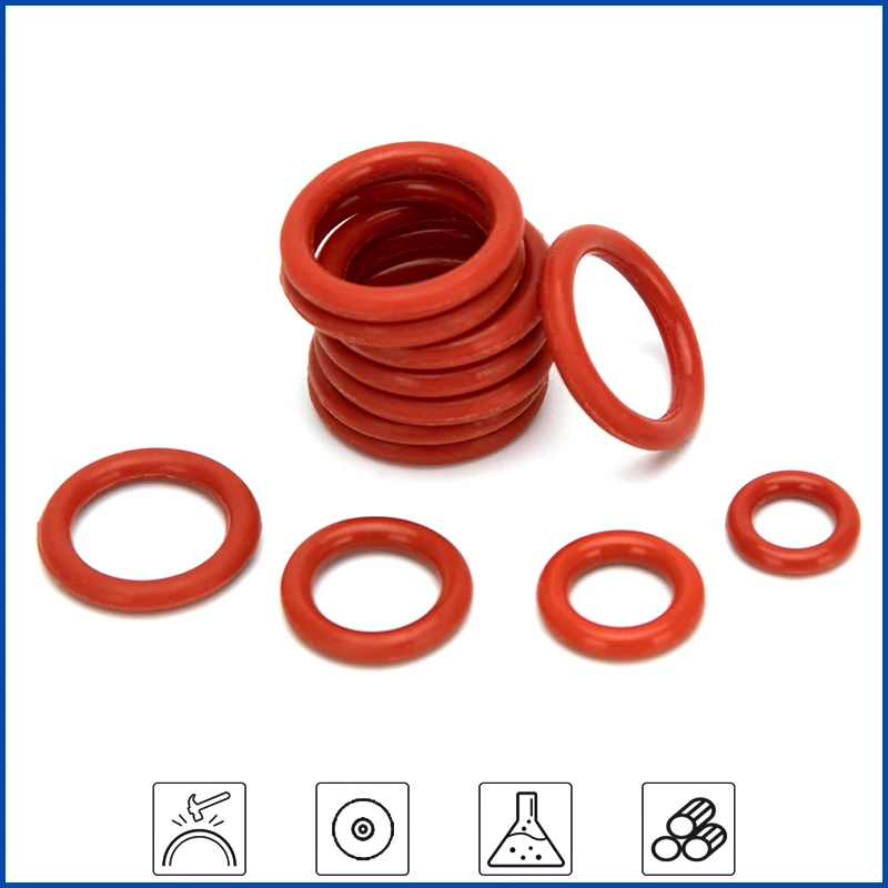PCP DIY Гнездо для пейнтбола силиконовые уплотнительные кольца OD 6 мм 30 CS 1 9 2 4 3