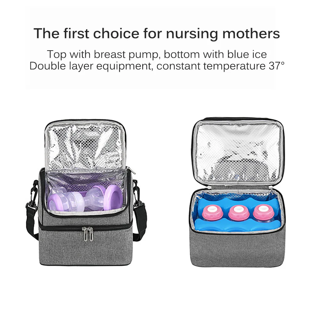 waterproof ice drink baby insulated pouch cooler backpack camping travel pack baby food fresh mummy storage bags thermobag car free global shipping