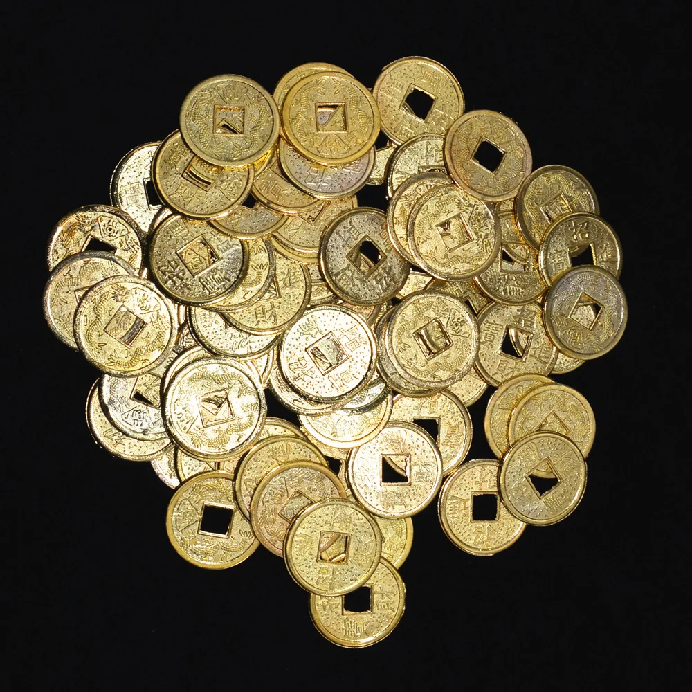 

Золотые монеты фэн-шуй