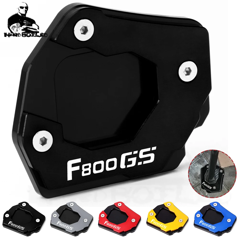 

For BMW F800 GS F 800 GS 2008 2009 2010 2011 2012 -2015 F800GS Motorcycle CNC Kickstand Side Stand Enlarge Extension Pad F 800GS