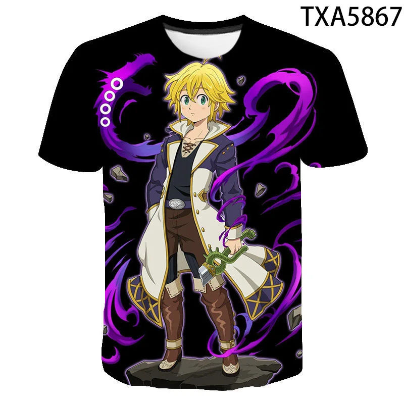 

Сапоги В Стиле персонажа Дианы из игры «The Seven Deadly Sins Nana аниме 3D с принтом модная футболка для мужчин и женщин, короткие рукава, для детей, для ...