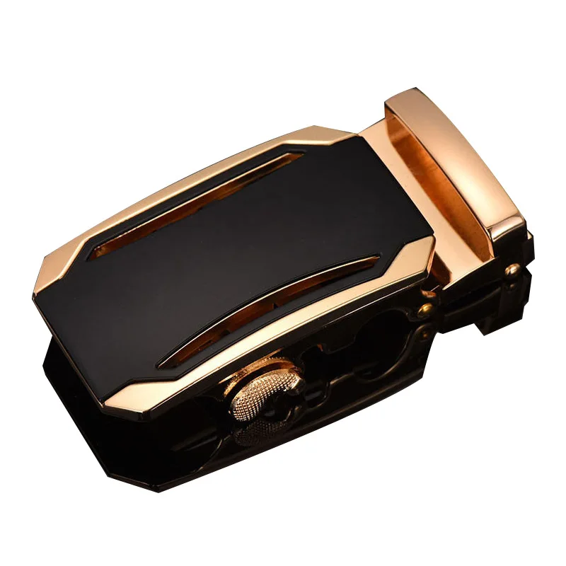 Модные Роскошные золотистого сплава автоматические и поясом из искусственной