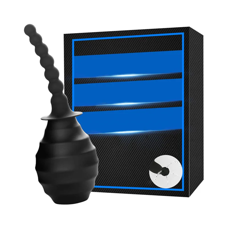 Силиконовая клизма Modun лампочка для мужчин и женщин интимная мойка прямая