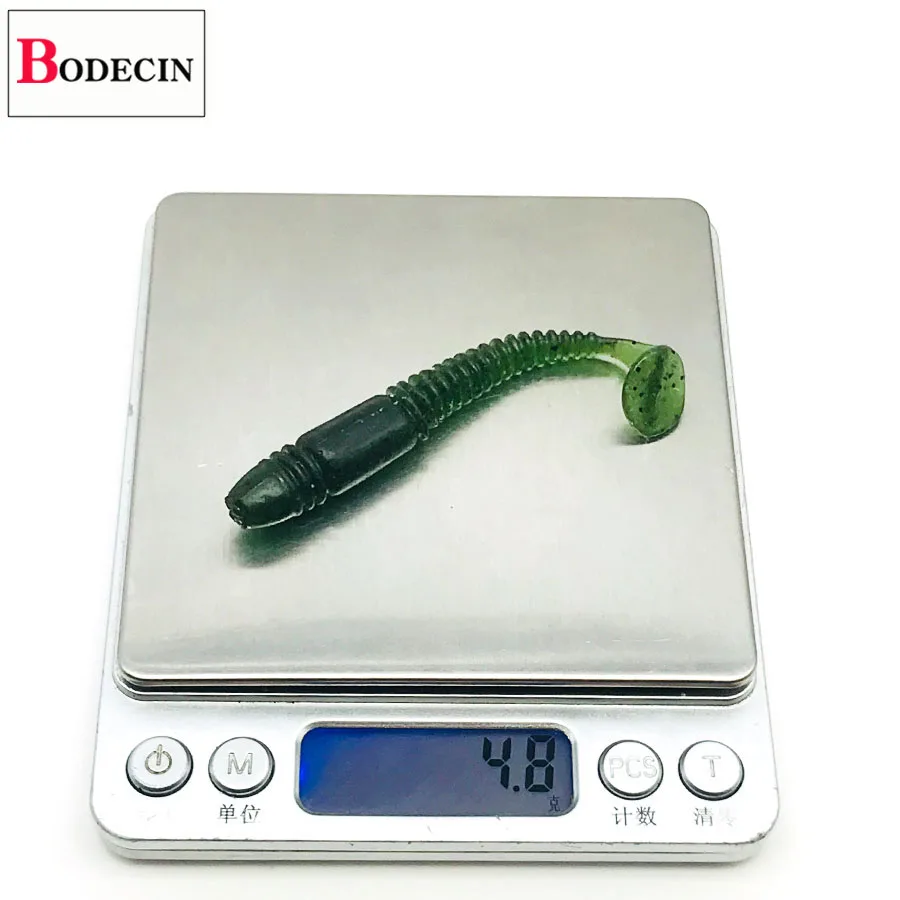 T Tail Мягкие Рыболовные снасти/приманка для ловли карпа окуня форель 5 шт. соленый