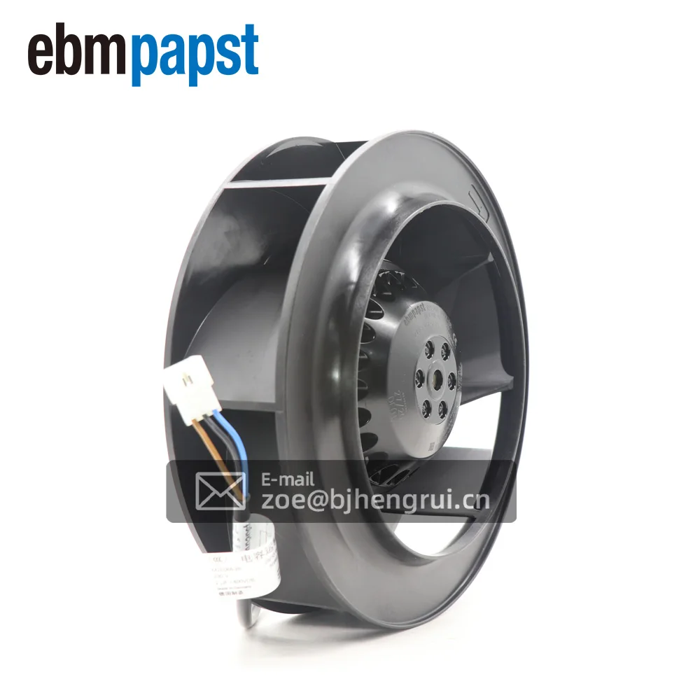

Ebmpapst R2E190-AO26-30 M2E068-BF Motorized Impeller 230VAC 190mm Ball 3-Pos Rectangular Conn Centrifugal Cooling Fans