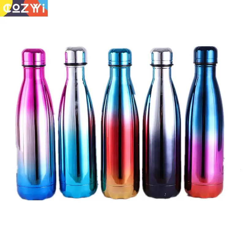 Популярные термос-бутылки для девочек и мальчиков нержавеющая сталь бутылка