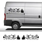 2 шт.лот автомобильные наклейки графические виниловые наклейки для Peugeot Boxer Citroen Jumper Fiat Ducato Van Motorhome полосы автомобильные аксессуары