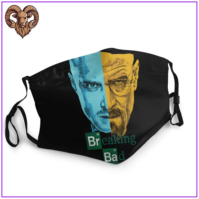 2020 Для женщин мужские маски для лица maskas Breaking Bad Уолтер хлопок Маска защиты от