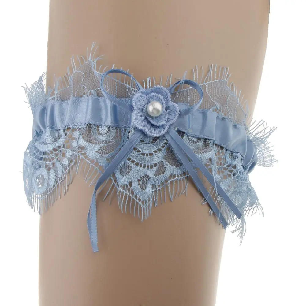 Элегантное свадебное платье Bule с кружевами и жемчужинами украшенное бантиком