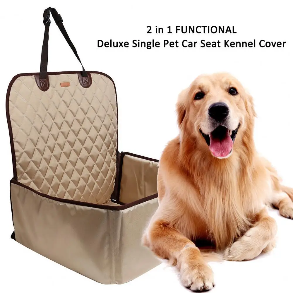 

Dog Nylon Vehicle Carrier Pet Waterproof Front Car Seat Mat Cover Travel Hammock Front Car Seat Mat Cover Travel Hammock