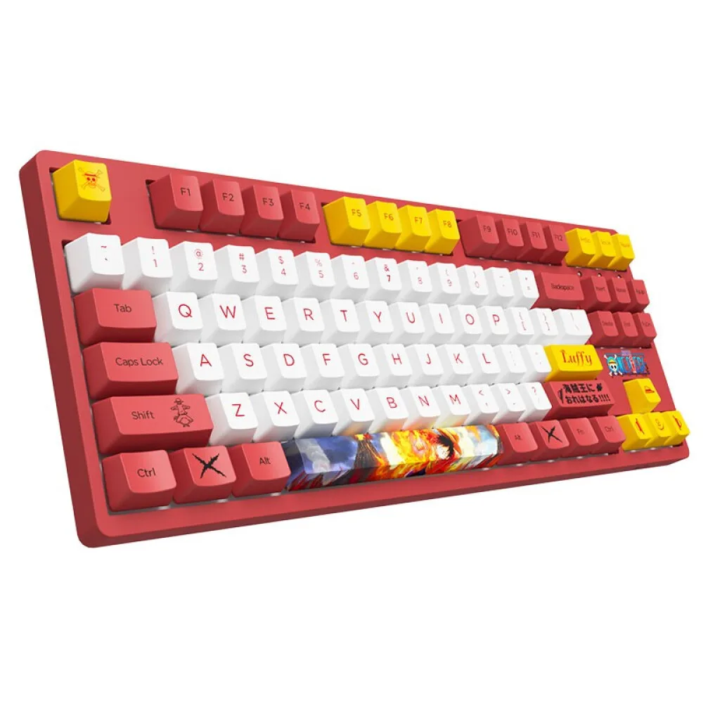 

AKKO 3087 3108v2 Luffy 87 108 PBT Dye-Sub Keycap Game Type-C Gateron