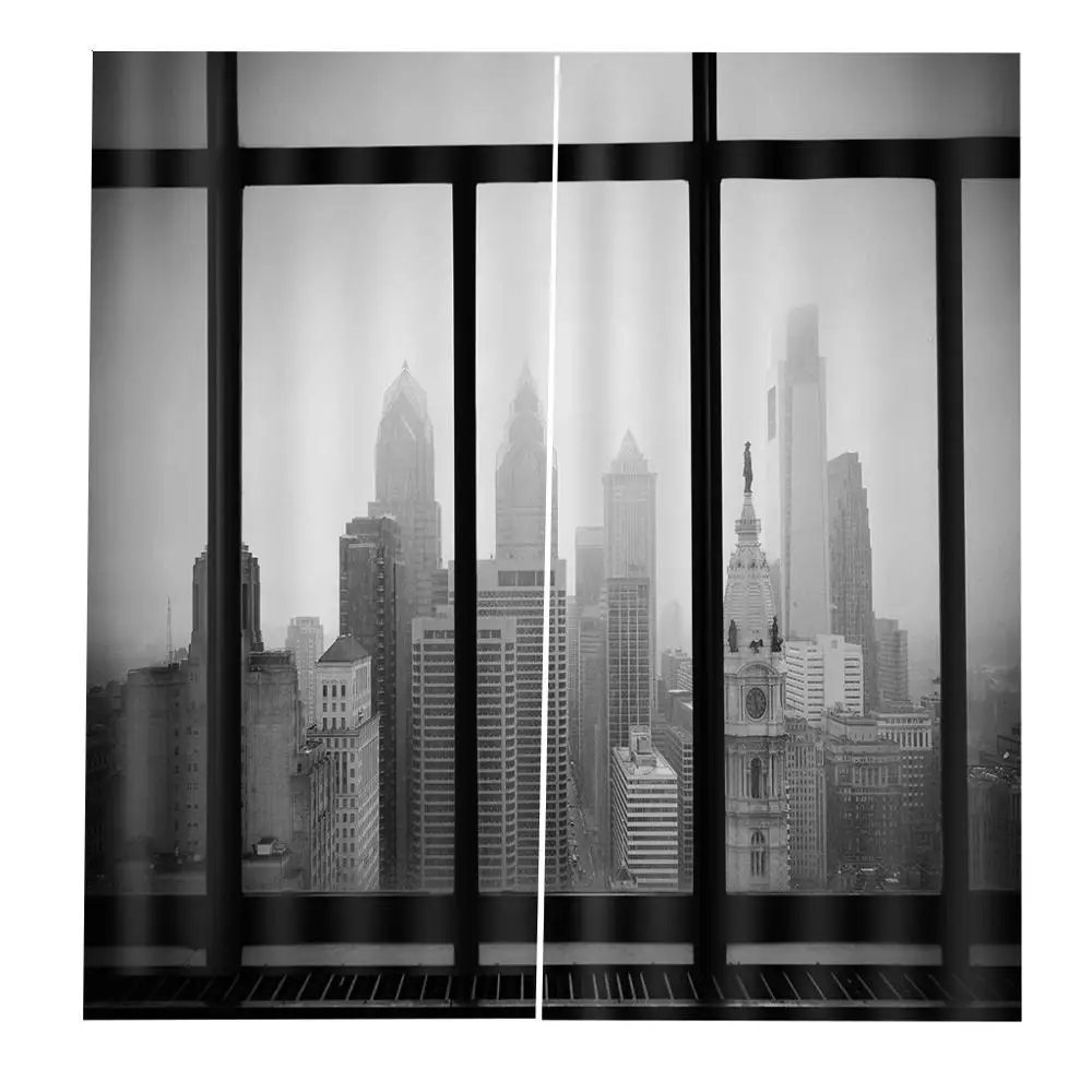 Серые занавески строительные шторы 3D затемняющие для гостиной постельное белье