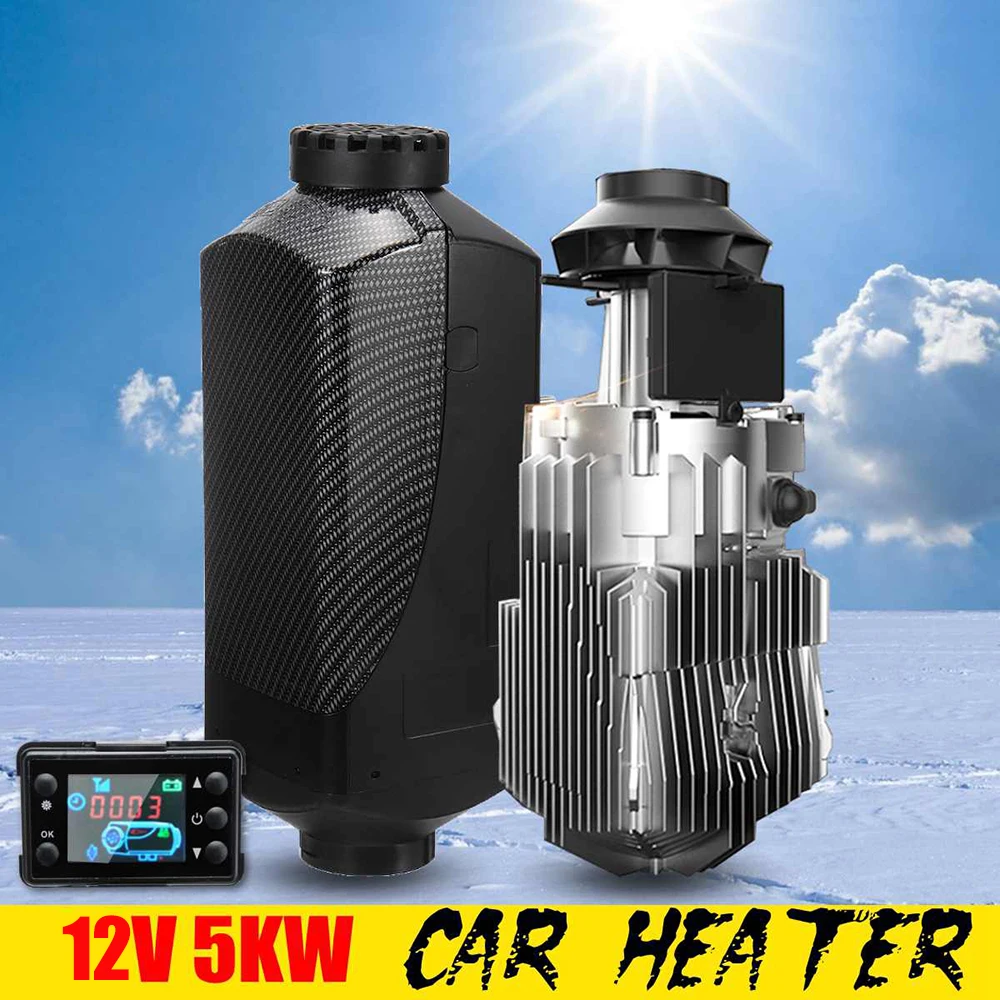 Автомобильный обогреватель 5 кВт 12 В Дизельный подогреватель воздуха