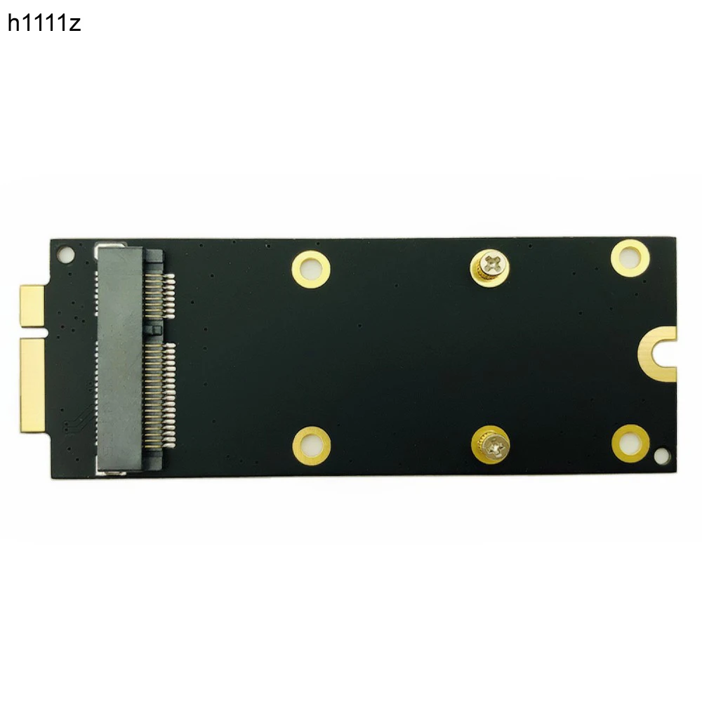 Новинка mSATA SSD к SATA 7 + 17 Pin адаптер карты 2012 для MacBook Pro MC976 A1425 A1398|Адаптеры карт
