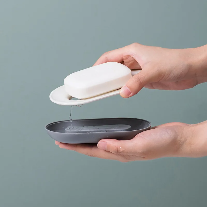 Бытовая Высококачественная двойная коробка дренаж для мыла 2 шт. хранения в