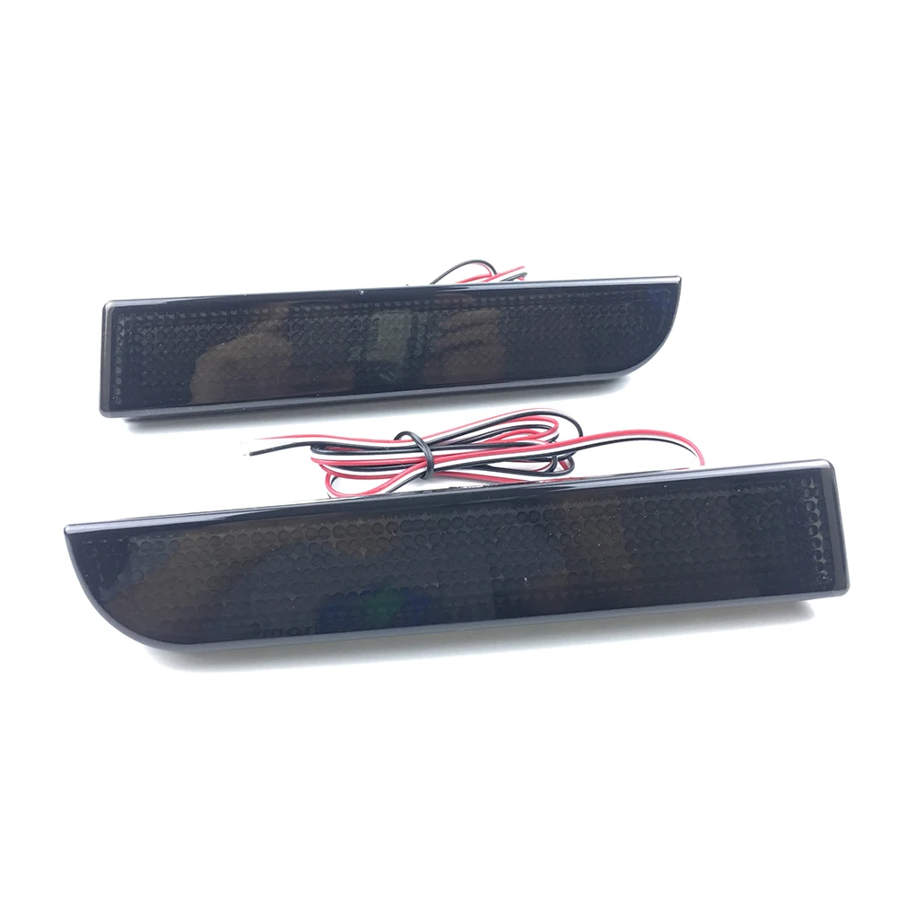 Светодиодный отражатель бампера 2008 14 Дымчатая линза задний стоп светильник для