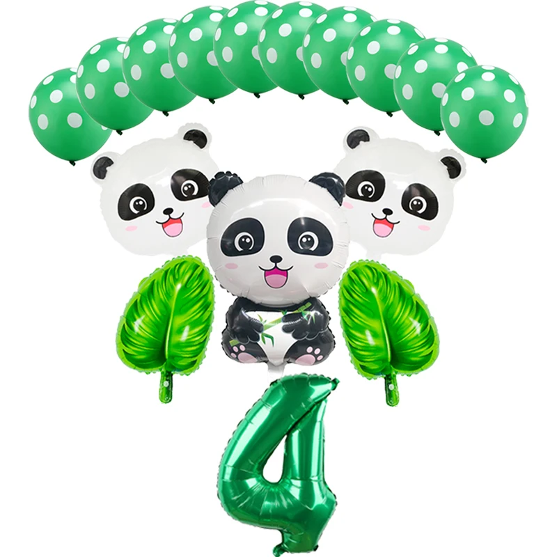 

16 шт. воздушные шары с пандой Globos