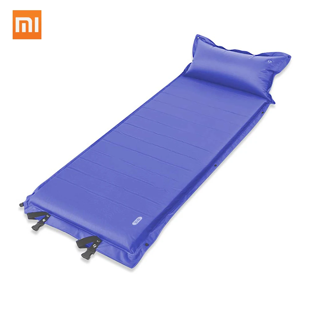 Xiaomi Zaofeng наружная одинарная Автоматическая надувная подушка походная Подушка для сна коврик быстрое наполнение увлажнитель воздуха-защита для сна