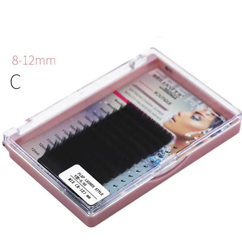 V-shaped Second Flowering Grafting Fanning 0.05 Mixed Eyelashes Extension Light and Very Soft Handmade False Thick | Красота и