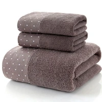 100 cotton bath towel sets absorbent adult bath towels solid color soft friendly face hand shower towel for bathroom washcloth