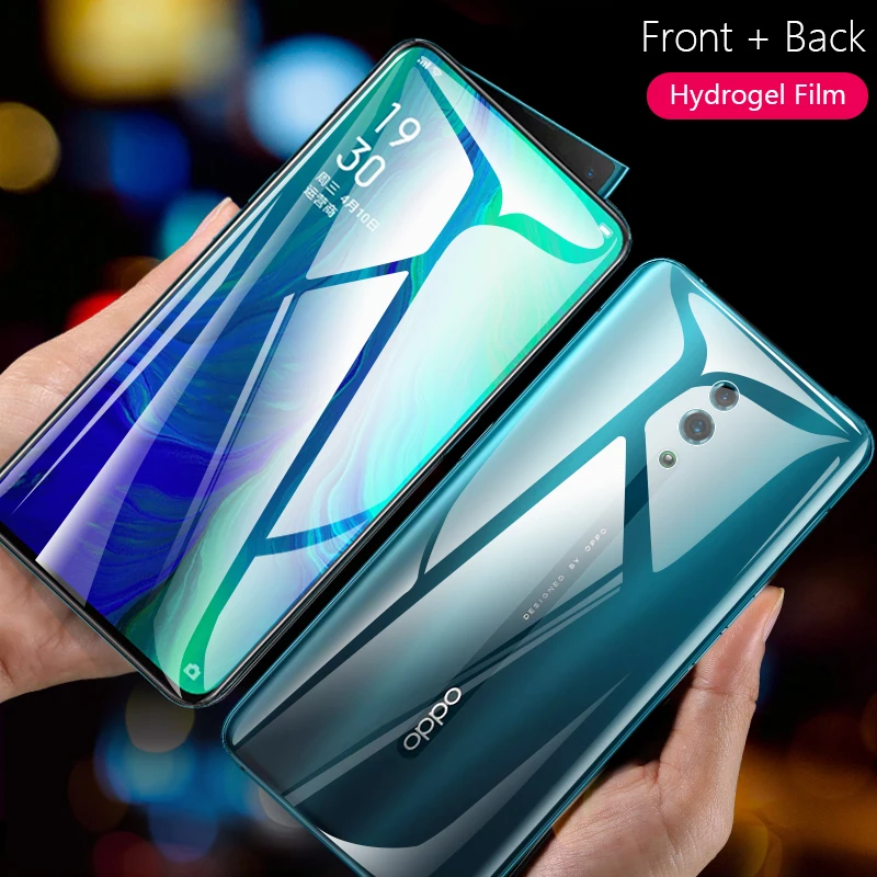 Film For Oppo Reno Screen Protector full cover Hydration for oppo Find X Explosion Proof Not Tempered Glass