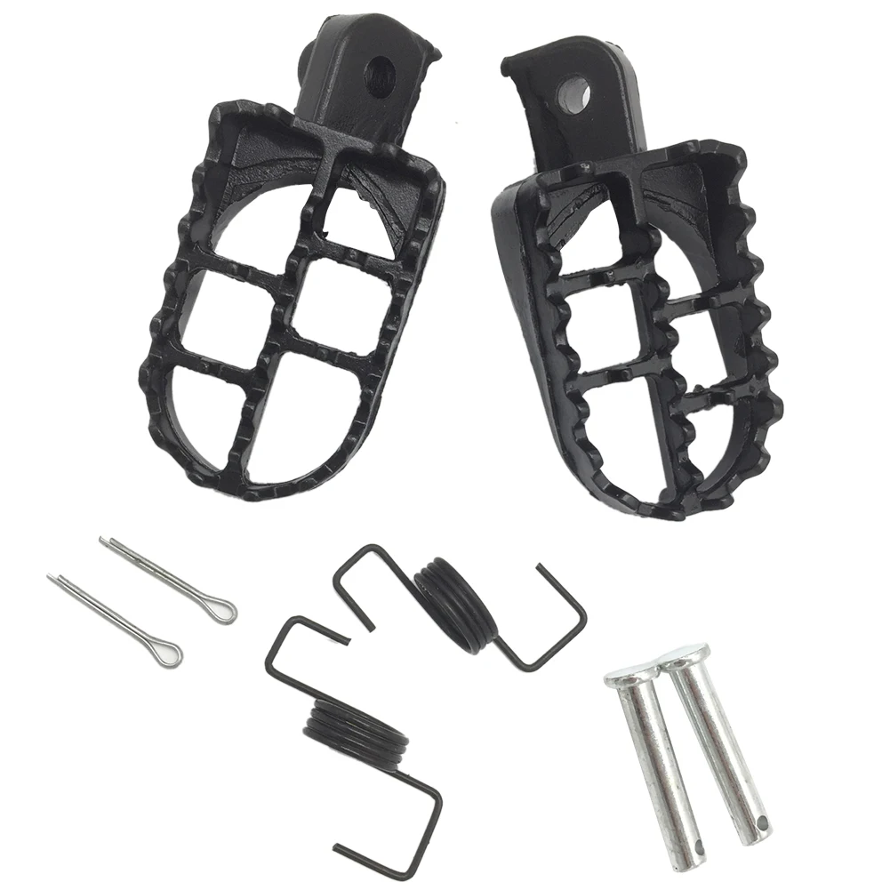 

A Pair Of universal Motocross Pedals Iron Motorcycle Pedals For Pw50 Modified Front Foot Rest Pegs