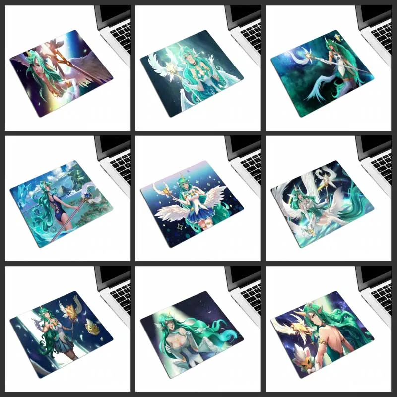 Большой рекламный игровой коврик для мыши XGZ с аниме милая девушка компьютерная