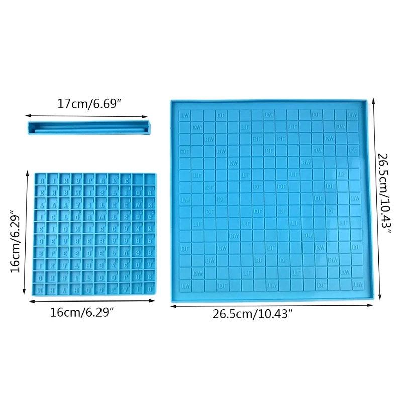 

Indoor/outdoor Party Puzzle Game Resin Casting Mold Matching Letter Word Diy Boy Girl Gift English Learning Interactive