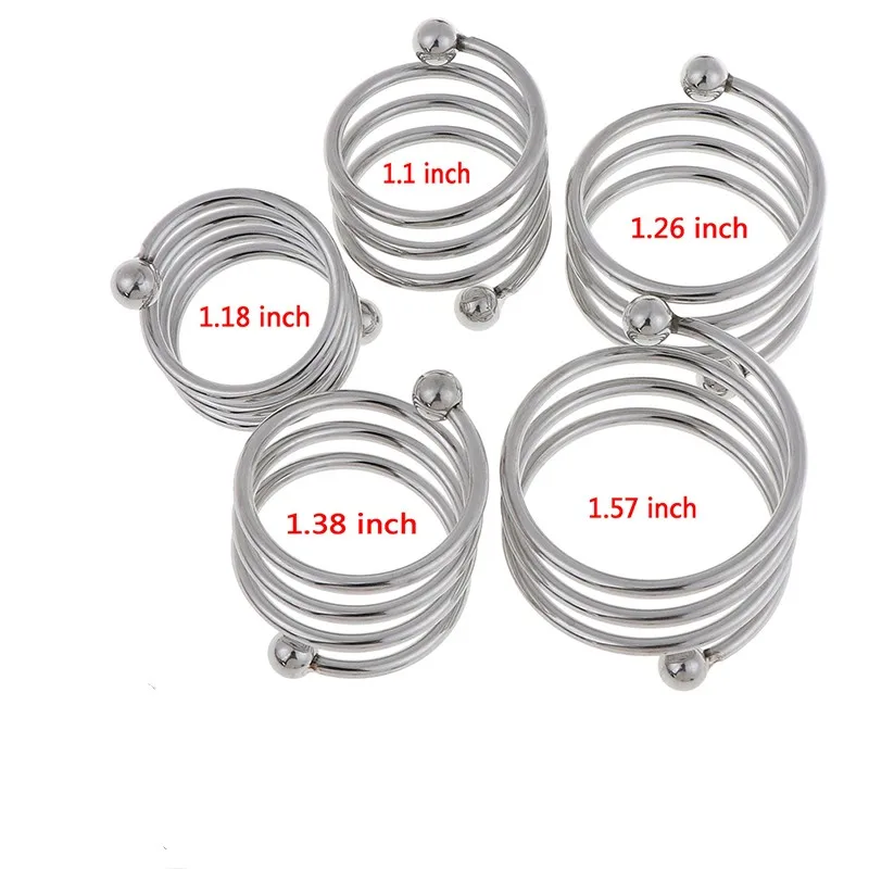 Мужские устройства верности из нержавеющей стали петух клетка кольцо для мужчин