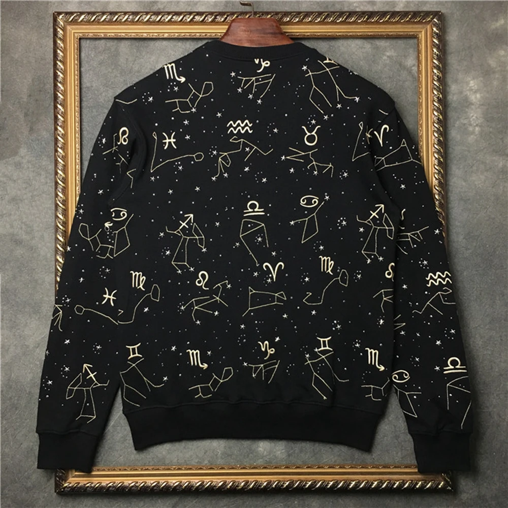 Новинка осенне зимняя Толстовка DUYOU свитшот Мужская брендовая одежда