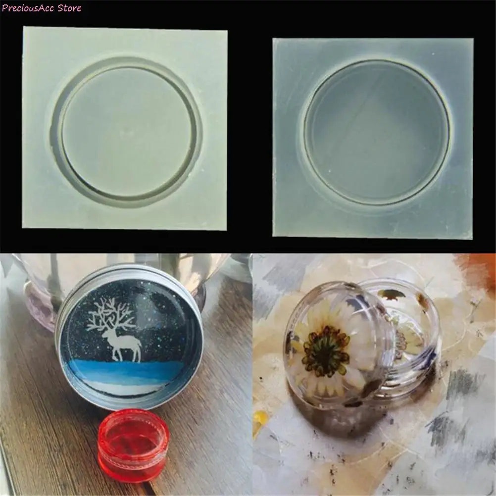 2 шт./компл. DIY хранение рукодельных принадлежностей Коробка силиконовые литые