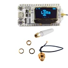 Плата для разработки Lora, 0,96 дюйма, OLED, ESP32, SX1276, Wi-Fi, Bluetooth, 868 МГц, комплект Lora, 32 модуля IOT, со сварным штырьком