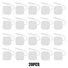 Электроды 10-20x для EMS стимулятора нервных мышц, акупунктурный физиотерапевтический аппарат, подушечки Массажная повязка на глаза 4*4 см