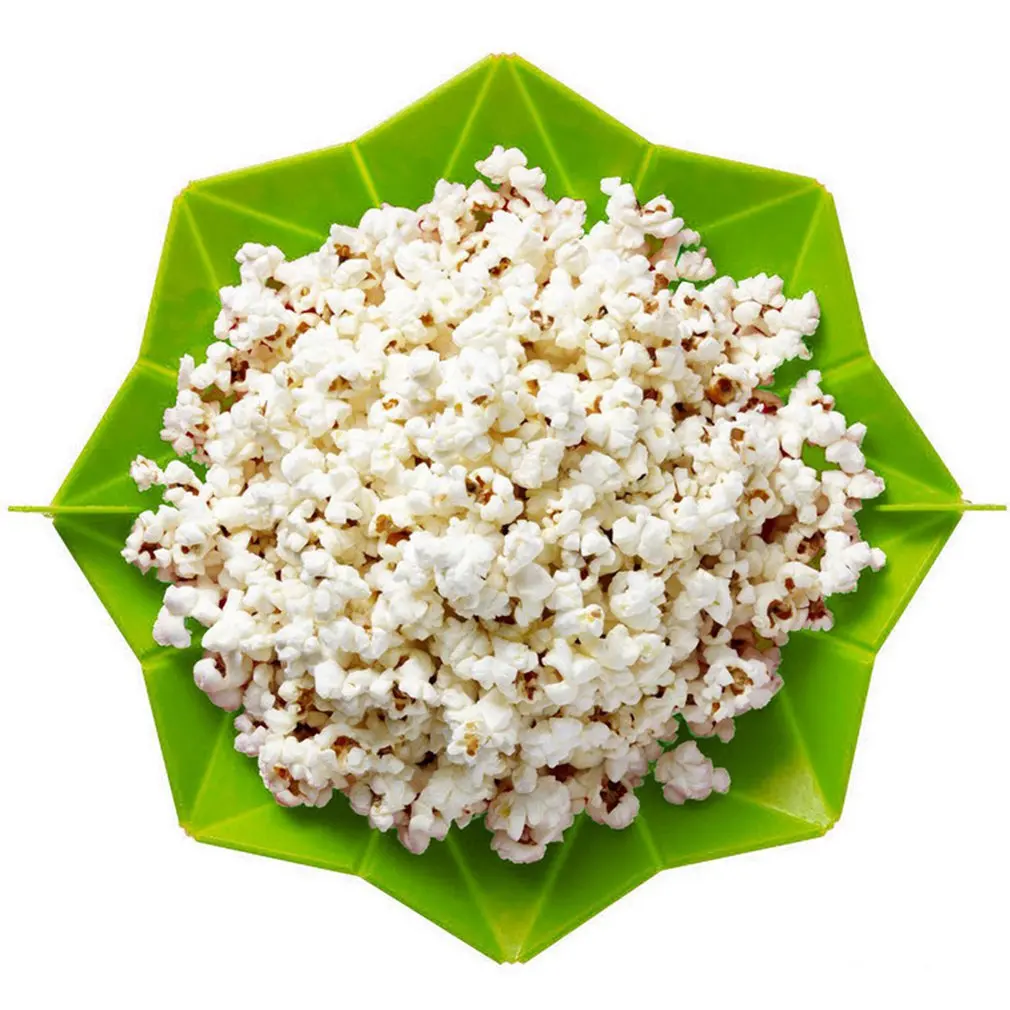 2018 DIY силиконовый контейнер для приготовления попкорна в микроволновой печи