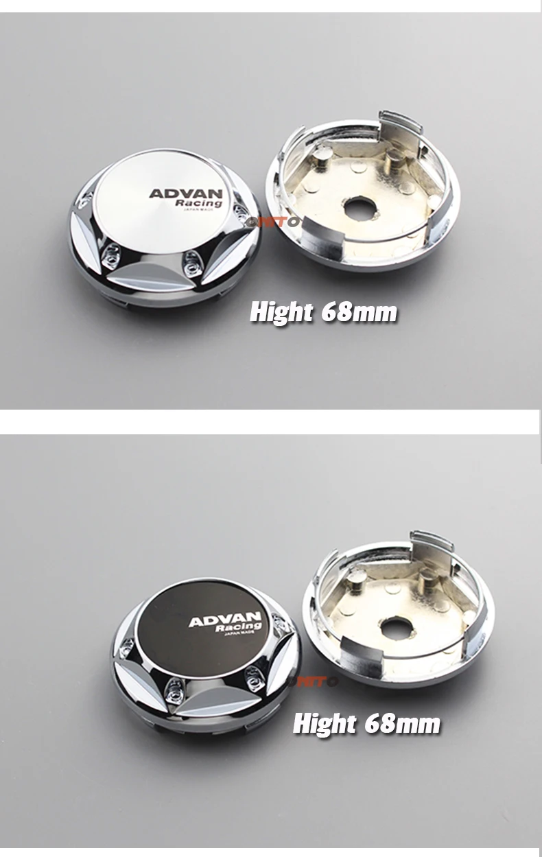 

20PC Advean racing Emblem Car Wheel Center Cap stickers decals 45mm 50mm 65mm 66mm 68mm Centre Auto Rim Hub Caps accessorie