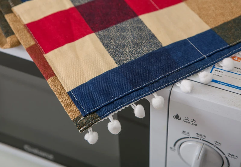 Europe Microwave Oven Cover Hood Oil Dust With Storage Bag Covers Kitchen Accessories Supplies Home Decor | Дом и сад