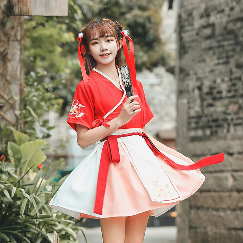 Hanfu/Новинка года; сезон лето; танцевальный костюм; праздничная одежда; народное платье для женщин; винтажные вечерние костюмы для танцев на сцене; китайский стиль; Vestidos