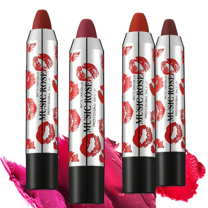 Для женщин бархатная матовая губная помада телесного цвета узкие пикантные