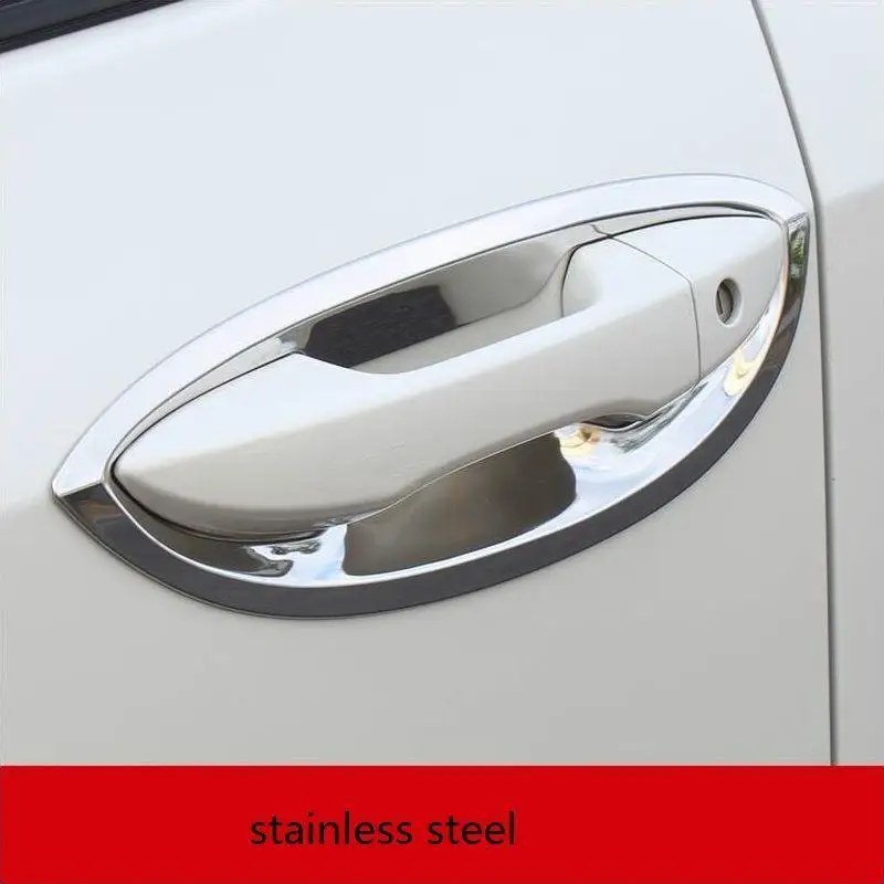 Автомобильная автомобильная решетка ручка внешний аксессуар для двери наклейки