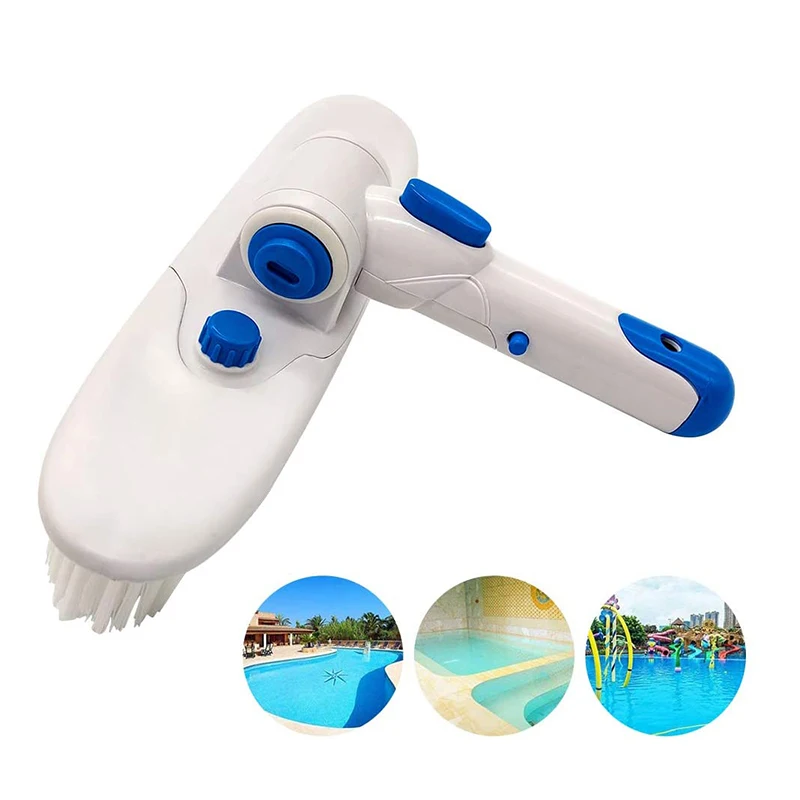 

Swimming Pool Wall and Tile Brush 10 Inch Polished Cleaning Brush Head for Cleaning Walls Tiles and Floors PI669